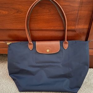 Longchamp Le Pliage Large Tote - Navy *Authentic*